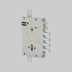 SERRATURA ELETTRICA DA APPLICARE A CILINDRO CON FUNZIONAMENTO AD INGRANAGGI ART. 15515 CISA E64 - CISA