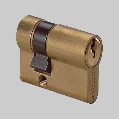 MEZZO CILINDRO EUROPEO DA INFILARE ART. C2000 CISA 39,5 mm (24,5+10+5) - CISA