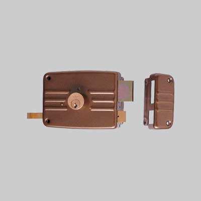 SERRATURA DA APPLICARE PER PORTONCINO ART. 431 ISEO E50 Dx - 2 Mandate - 2 pezzi- ISEO