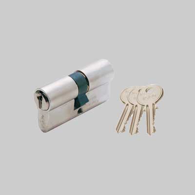 CILINDRO SAGOMATO A DOPPIO PROFILO NICHELATO 'F5' ISEO 56 mm (23+10+23) - ISEO