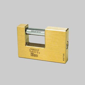 LUCCHETTO RETTANGOLARE PER SERRANDA 'ADITUS' ISEO 60 mm - ISEO