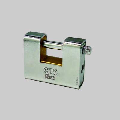 LUCCHETTO CORAZZATO PER SERRANDA 'ADITUS' ISEO 70 mm - ISEO