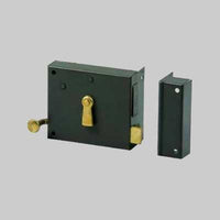 SERRATURA PORTONCINO DA APPLICARE ART. 175 ORIZZONTALE BONAITI E60 Dx - scatola 120 mm - 2 pezzi- BONAITI