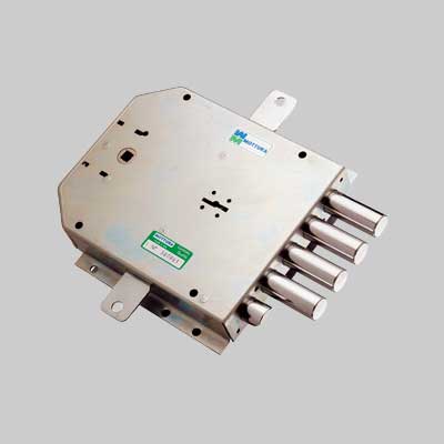 SERRATURA PORTE BLINDATE A DOPPIA MAPPA ART. 50.555 MOTTURA E63 Dx - MOTTURA