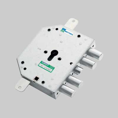 SERRATURA PORTE BLINDATE PER CILINDRO EUROPEO ART. 89C855 MOTTURA E60,5 Sx - MOTTURA