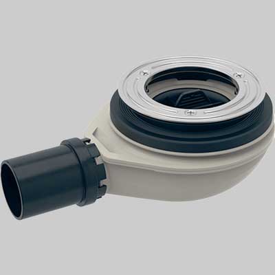 PILETTA PER PIATTO DOCCIA FORO 90 SENZA PIATTELLO  USCITA Ø 40 H 5,8     GEBERIT