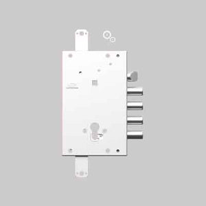 SERRATURA PORTE BLINDATE CILINDRO EUROPEO 'CS128/CS138' CIPIERRE E60 - Interasse catenacci 28 mm - CIPIERRE