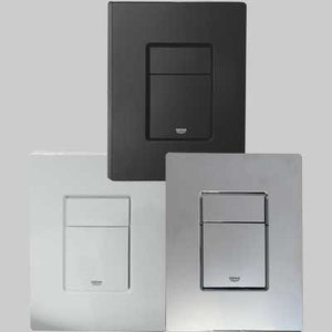 PLACCA DI COMANDO SKATE COSMOPOLITAN DOPPIO TASTO  CROMOSATINATA     GROHE