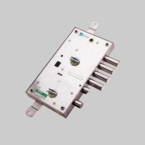 SERRATURA PORTE BLINDATE A DOPPIA MAPPA ART. 54.595 MOTTURA E63 Sx - MOTTURA