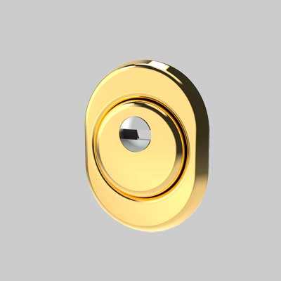 DEFENDER PER PORTE BLINDATE MOTTURA H. 22 mm - Col. Oro - MOTTURA