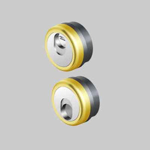 DEFENDER MAGNETICO 'MR500' DISEC mm 25h - Col. Ottone lucido - DISEC