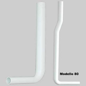 TUBO DI SCARICO PER CASSETTA A ZAINO  mm 350x245 Ø 50x40     CR