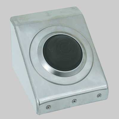 COMANDO PNEUMATICO A PEDALE ESTERNO A PAVIMENTOPARETE INOX  PER CASS.SARA PNEU     PUCCI