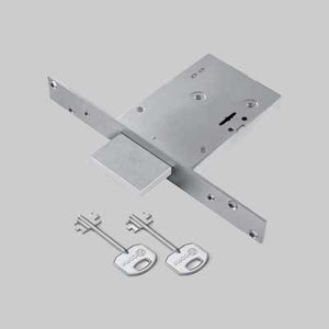 SERRATURA A DOPPIA MAPPA INFERRIATE ART. 8TD1004 YALE E60 - versione KA - scatola 113x82 mm - YALE