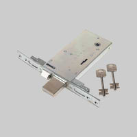 SERRATURA A DOPPIA MAPPA PER PORTE IN FERRO FEB E70 - scatola 168x81 mm - NUOVA FEB