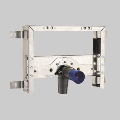 MODULO SIMPLEX INOX PER BIDET SOSPESI  CON CURVA     OLIVER INTERNATIONAL