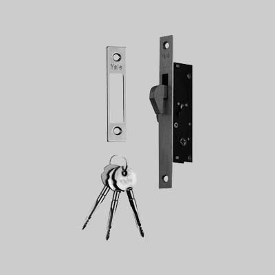 SERRATURA DA MONTANTE SOLO GANCIO ART. YF5815 YALE E20 - Frontale 20 mm - YALE