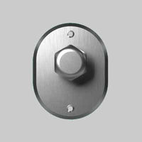 POMELLINI ESAGONALI PER CILINDRO CON MOSTRINA '331' CIPIERRE Ø 35 - Col. Bronzato - CIPIERRE