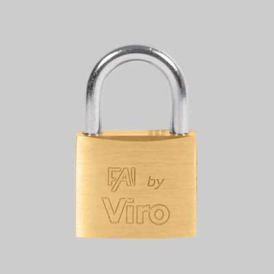 LUCCHETTO AD ARCO STANDARD 'FAI' 40 mm - VIRO