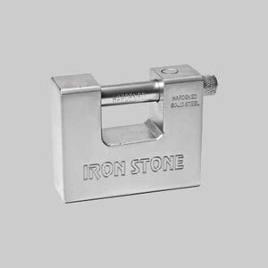 LUCCHETTO MONOBLOCCO 'IRON STONE' 84 mm - SIKURO