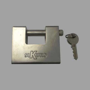 LUCCHETTO MONOBLOCCO CON CHIAVE KA 'TITAN' SIKURO 84 mm - SIKURO