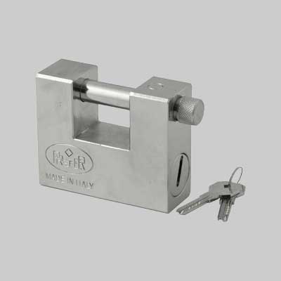 LUCCHETTO MONOBLOCCO PREFER 84 mm - PREFER