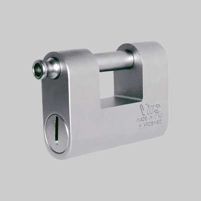 LUCCHETTO MONOBLOCCO 'MONOLITH' 78 mm - VIRO