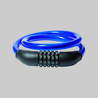 LUCCHETTO PER BICI E MOTO A COMBINAZIONE mm 15x80 cm - SIKURO