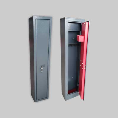 ARMADIO PORTAFUCILI C/TESORETTO 5 posti - IDEAL STAR