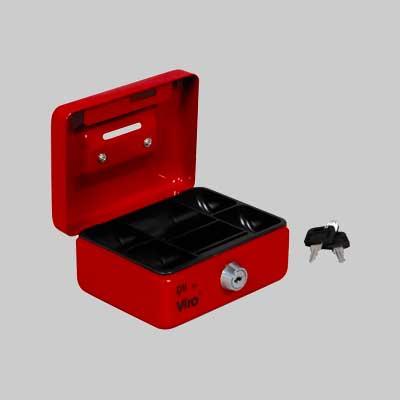 CASSETTA PORTAVALORI 'FAI' mm 250x180x90 - VIRO