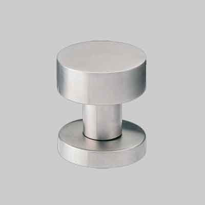 POMOLO FISSO INOX 'PIANO' Ø 52 mm - Col. Inox satinato - 2 pezzi- FIMET MANIGLIE