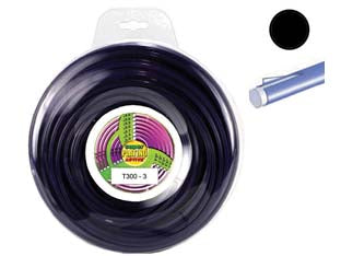 FILO NYLON PLATINO T300 TONDO VIOLA  PER DECESPUGLIATORI- - ø mm.3 - blister mt.67 - 1 blister ACTIVE