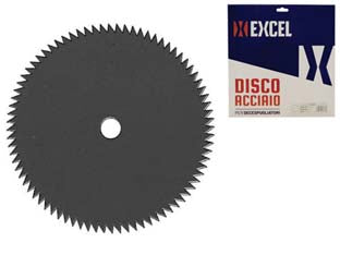DISCO IN METALLO PER DECESPUGLIATORE A 80 DENTI    EXCEL
