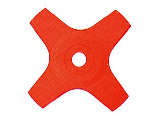 DISCO IN NYLON PER DECESPUGLIATORE A 4 DENTI