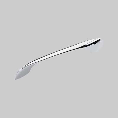 MANIGLIA PER MOBILI 'UN92' Interasse 128 mm - Cromo opaco - METAL GROUP