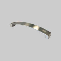 MANIGLIA PER MOBILI '15EU.006' Interasse 128 - Cromo lucido - METAL GROUP