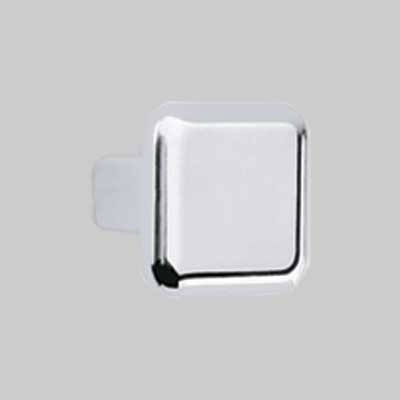 POMOLO PER MOBILI 'GN04' 20x20 mm - Cromo opaco - 25 pezzi- METAL GROUP
