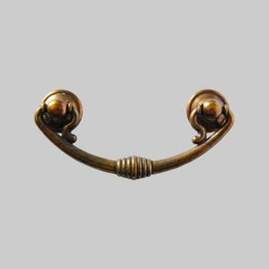 MANIGLIA PER MOBILI '5042' Interasse 96 mm - Patinato antico - GIUSTI