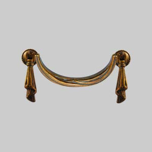 MANIGLIA PER MOBILI '5040' Interasse 96 mm - Patinato antico - GIUSTI