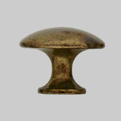 POMOLO PER MOBILI '24220' 25 mm - Ottone antico - METAL GROUP