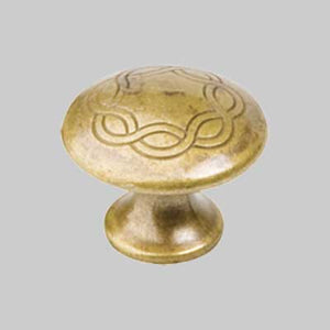 POMOLO PER MOBILI '24081' 25 mm - Oro di valenza - METAL GROUP