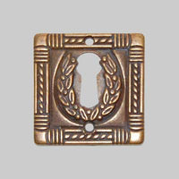 BOCCHETTA PER MOBILI '5038/A8' 34x35 mm - Patinato antico - GIUSTI