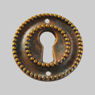 BOCCHETTA PER MOBILI '8032' Ø 30 mm - Patinato antico - GIUSTI