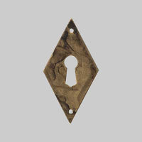 BOCCHETTA PER MOBILI '30667' VERTICALE 25x49 mm - Ottone antico - METAL GROUP