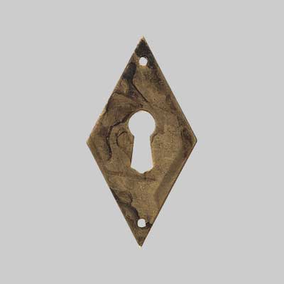 BOCCHETTA PER MOBILI '30667' VERTICALE 25x49 mm - Ottone antico - METAL GROUP