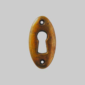 BOCCHETTA PER MOBILI '8065' 18x35 mm - Patinato antico - GIUSTI