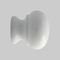 POMOLO LEGNO LACCATO 101 Ø 30 - Bianco