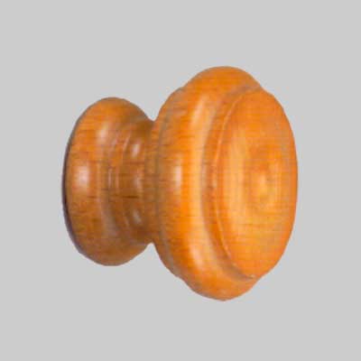 POMOLO LEGNO VERNICIATO 102 Ø 40 - Noce scuro