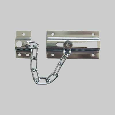 CATENA DI SICUREZZA IN FERRO PER PORTE Zincata