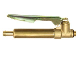 RUBINETTO A LEVA PER LANCIA IRRORAZIONE